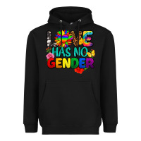 Black love has no gender pride Heavyweight Hoodie - FaDigitalArtStudio
