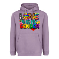 Lavender love has no gender pride Heavyweight Hoodie - FaDigitalArtStudio