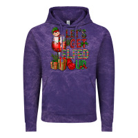 Cloud Purple Let's Get Elfed Up Christmas Vintage Hoodie - BundleAndBundleShop