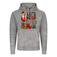 Cloud Rock Let's Get Elfed Up Christmas Vintage Hoodie - BundleAndBundleShop