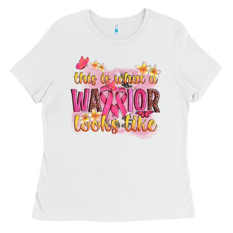 This Is What A Warrior Looks Like Ladies Tee by NancyCooperArtShop | Teevron