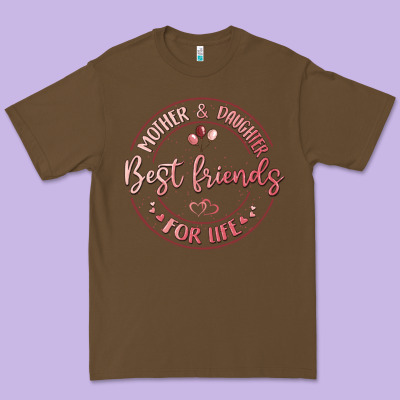 Mother And Daughter Best Friends For Life Premium Tee Designed By Maliassmallbusiness
