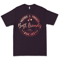 Plum mother and daughter best friends for life Premium Tee - MaliasSmallBusiness
