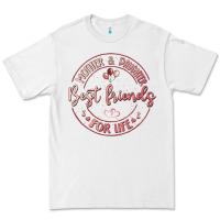 White mother and daughter best friends for life Premium Tee - MaliasSmallBusiness