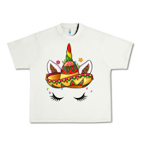 Pistachio unicorn and sombrero Urban Heavy Tee - LillyAllenDesigns