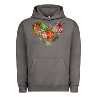 Pigment Tornado merry Christmas heart Urban Hoodie - CowhideDigitalArt