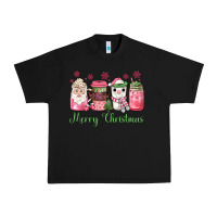 Black pink  merry christmas coffee Urban Heavy Tee - JahusDesignShop