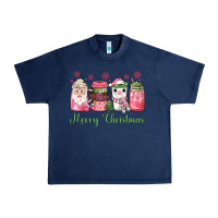 Navy pink  merry christmas coffee Urban Heavy Tee - JahusDesignShop