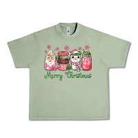 Oil Green pink  merry christmas coffee Urban Heavy Tee - JahusDesignShop
