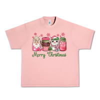 Salmon pink  merry christmas coffee Urban Heavy Tee - JahusDesignShop