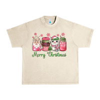 Sandshell pink  merry christmas coffee Urban Heavy Tee - JahusDesignShop