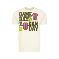 Vintage Arctic softball uniform game day seamless pattern Vintage Tee - BundleAndBundleShop