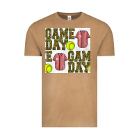 Vintage Camel softball uniform game day seamless pattern Vintage Tee - BundleAndBundleShop