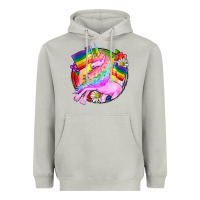Moon Dust Pride unicorn Heavyweight Hoodie - FaDigitalArtStudio