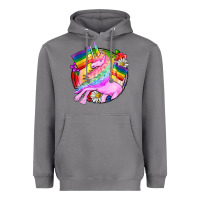 Storm Pride unicorn Heavyweight Hoodie - FaDigitalArtStudio