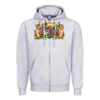 Heather Grey Oh how he loves us cross Easter Day Zipper Hoodie - HowdyJamesFarm