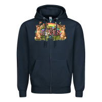 Navy Oh how he loves us cross Easter Day Zipper Hoodie - HowdyJamesFarm