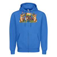 True Royal Oh how he loves us cross Easter Day Zipper Hoodie - HowdyJamesFarm