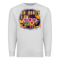 Dove Grey Oh honey i am that mom Premium Sweatshirt - FaDigitalArtStudio