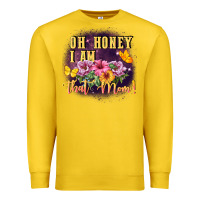 Lemon Oh honey i am that mom Premium Sweatshirt - FaDigitalArtStudio
