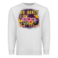 Oatmeal Heather Oh honey i am that mom Premium Sweatshirt - FaDigitalArtStudio