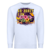 White Oh honey i am that mom Premium Sweatshirt - FaDigitalArtStudio