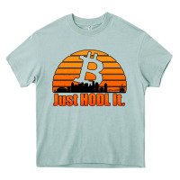 Arona just hodl it new orleans skyline retro sunset Heavy Core Tee - Jasminsmagicworld