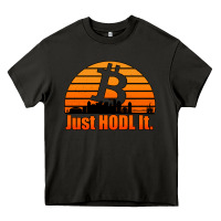 Asphalt just hodl it new orleans skyline retro sunset Heavy Core Tee - Jasminsmagicworld