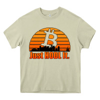 Mossy just hodl it new orleans skyline retro sunset Heavy Core Tee - Jasminsmagicworld