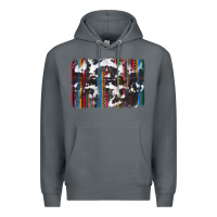 Rock cowhide, leopard serape backgraund Premium Hoodie - JahusDesignShop
