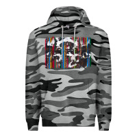 Slate Camo cowhide, leopard serape backgraund Premium Hoodie - JahusDesignShop