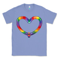 Colony Blue Lgbtq Heart Balloon Classic Tee - BundleAndBundleShop