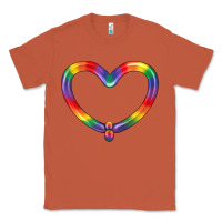 Copper Lgbtq Heart Balloon Classic Tee - BundleAndBundleShop