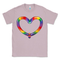 Lilac Lgbtq Heart Balloon Classic Tee - BundleAndBundleShop