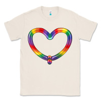 Natural Lgbtq Heart Balloon Classic Tee - BundleAndBundleShop