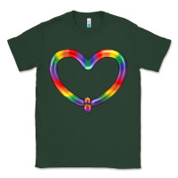 Sports Green Lgbtq Heart Balloon Classic Tee - BundleAndBundleShop