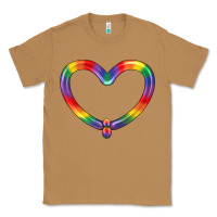 Toasted Coconut Lgbtq Heart Balloon Classic Tee - BundleAndBundleShop