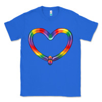 True Royal Lgbtq Heart Balloon Classic Tee - BundleAndBundleShop