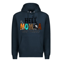 Navy The Only Hell my Momma Ever Raised Premium Hoodie - CowCowDesign