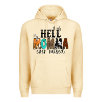 Pina Colada The Only Hell my Momma Ever Raised Premium Hoodie - CowCowDesign