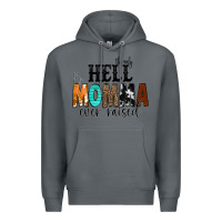 Rock The Only Hell my Momma Ever Raised Premium Hoodie - CowCowDesign