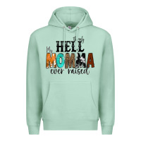 Seafoam The Only Hell my Momma Ever Raised Premium Hoodie - CowCowDesign