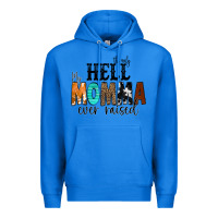 True Royal The Only Hell my Momma Ever Raised Premium Hoodie - CowCowDesign