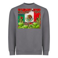 Storm Mexican Flag Heavyweight Sweatshirt - texasbilliewilder