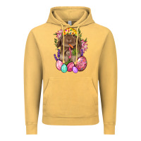 Vintage Mustard Rabbit And Carrot Easter Vintage Hoodie - BundleAndBundleShop