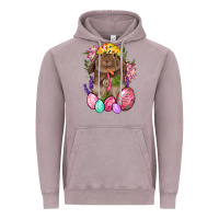 Vintage Zinc Rabbit And Carrot Easter Vintage Hoodie - BundleAndBundleShop
