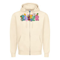 Sandshell Western Easter day Zipper Hoodie - HowdyJamesFarm