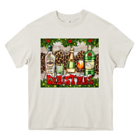 Cream christmas cocktail party Heavy Core Tee - AdoDesignShop