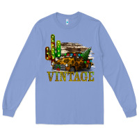 Colony Blue Rusty Grunge Car Vintage Long Sleeve Tee - Bettercallsaul