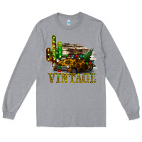 Heather Grey Rusty Grunge Car Vintage Long Sleeve Tee - Bettercallsaul